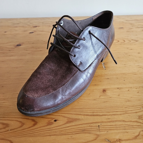 Vintage MUNRO Sport American Footwear - Shoes Leather - Suede - Brown - Picture 2 of 9